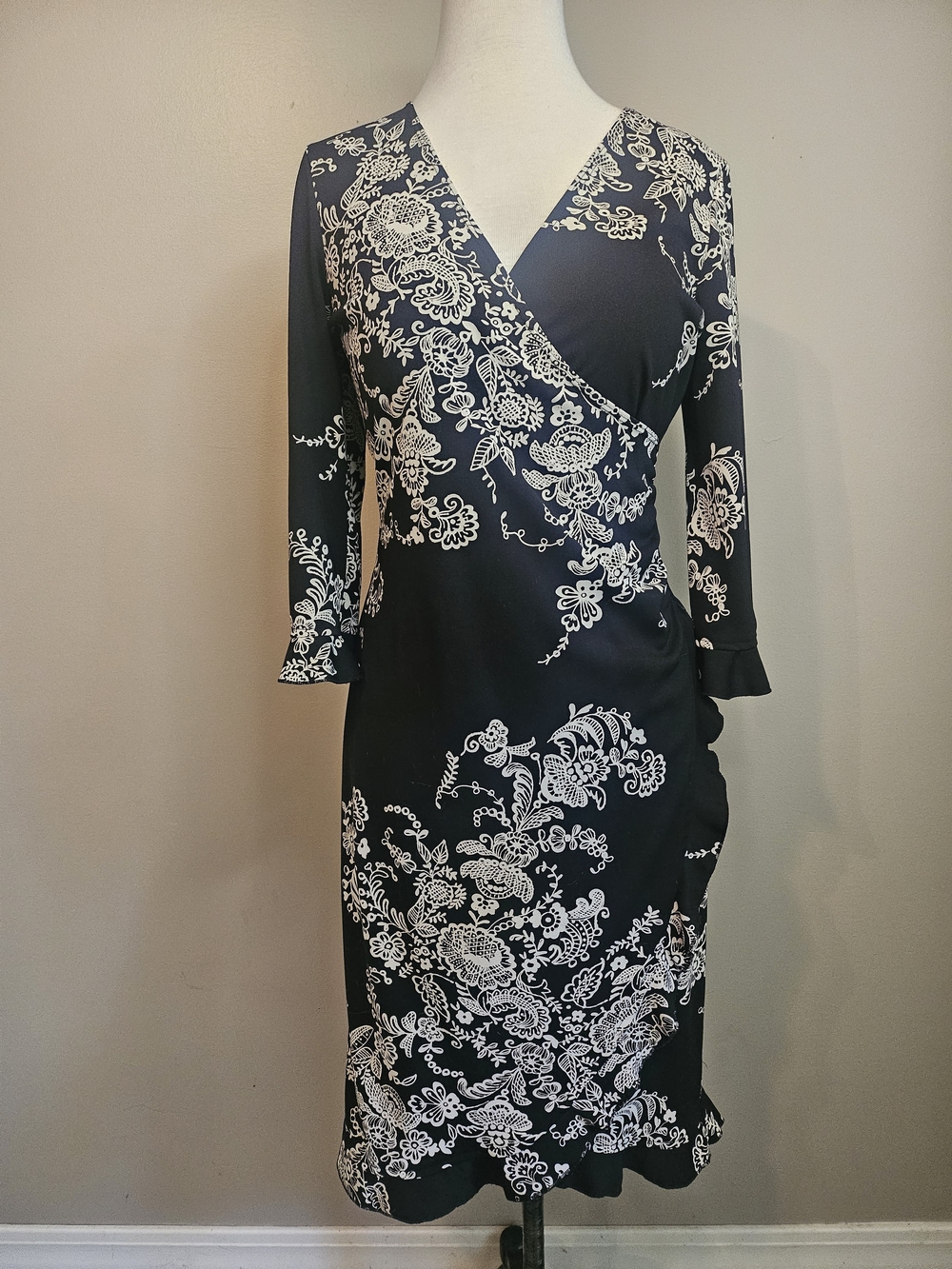 Y2K Johnathan Martin Whimsical Wrap Dress
